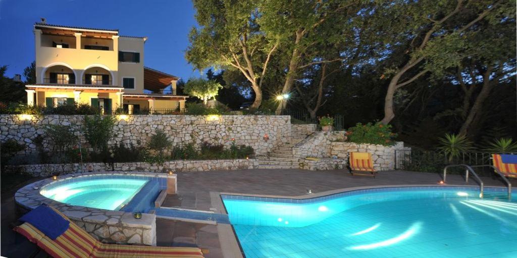 Villa Melenia Almiros Beach Esterno foto