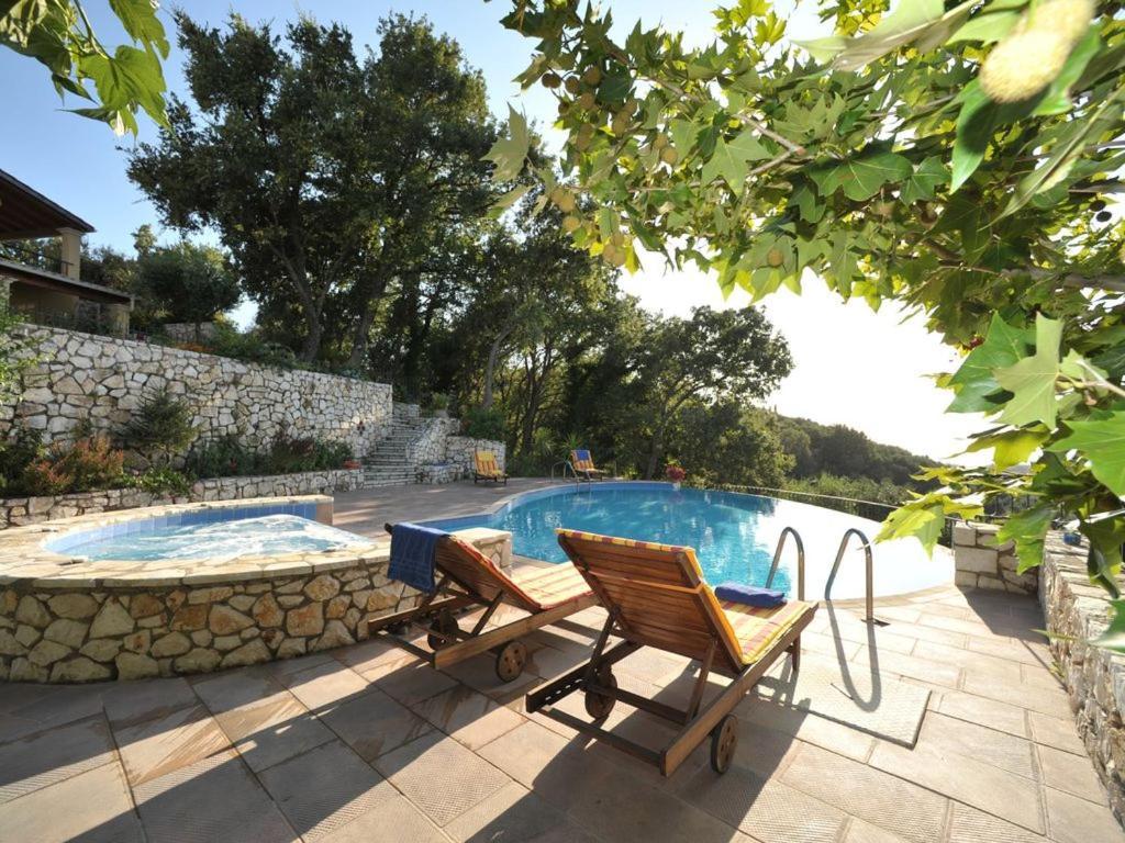 Villa Melenia Almiros Beach Esterno foto