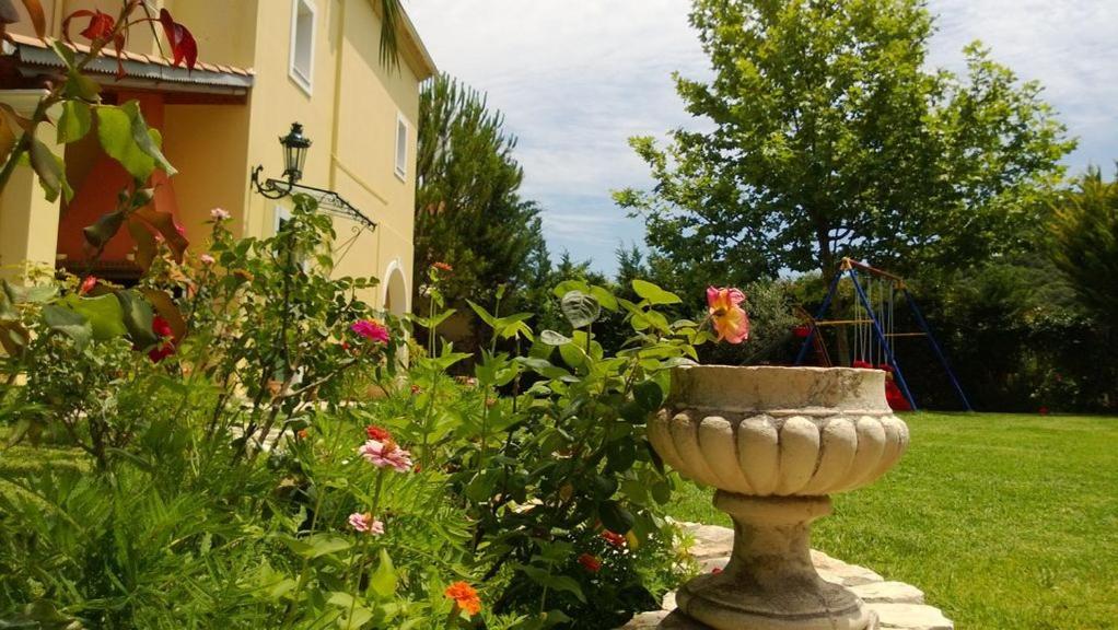Villa Melenia Almiros Beach Esterno foto