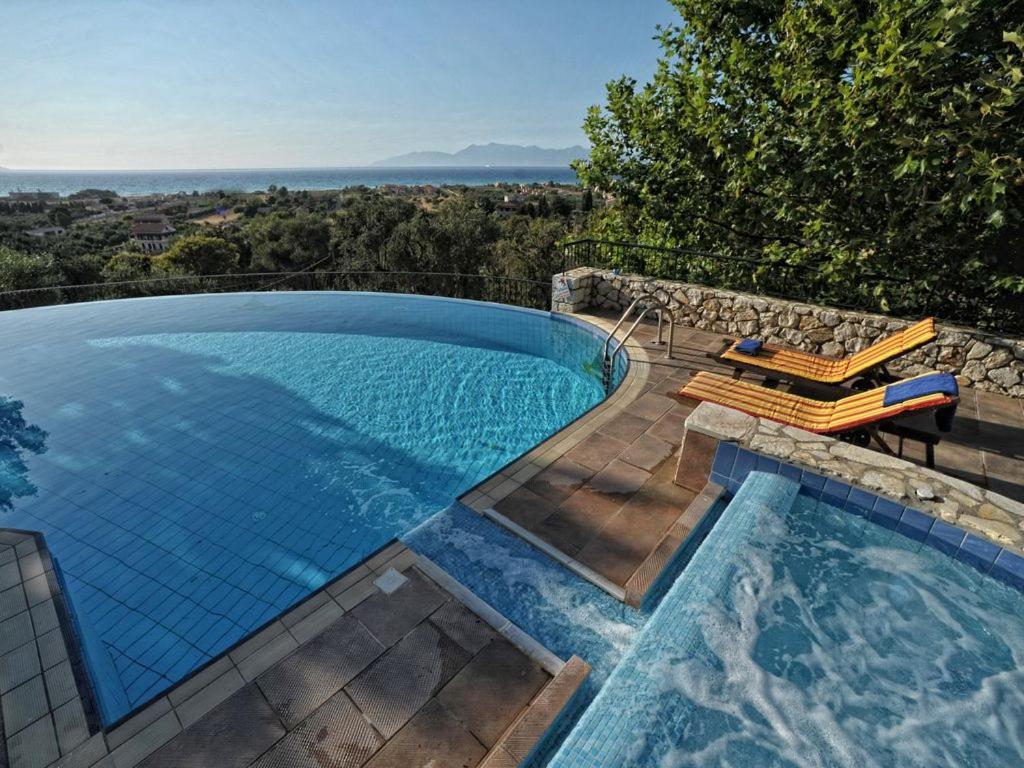 Villa Melenia Almiros Beach Esterno foto