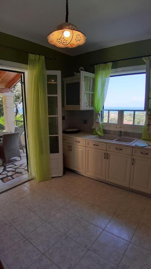 Villa Melenia Almiros Beach Esterno foto