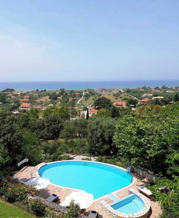 Villa Melenia Almiros Beach Esterno foto