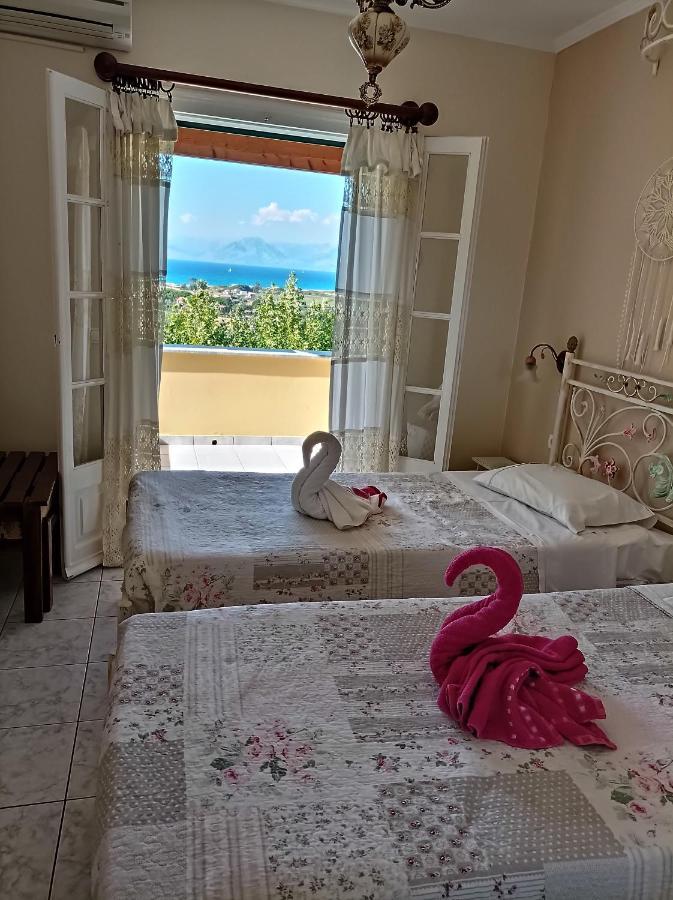 Villa Melenia Almiros Beach Esterno foto