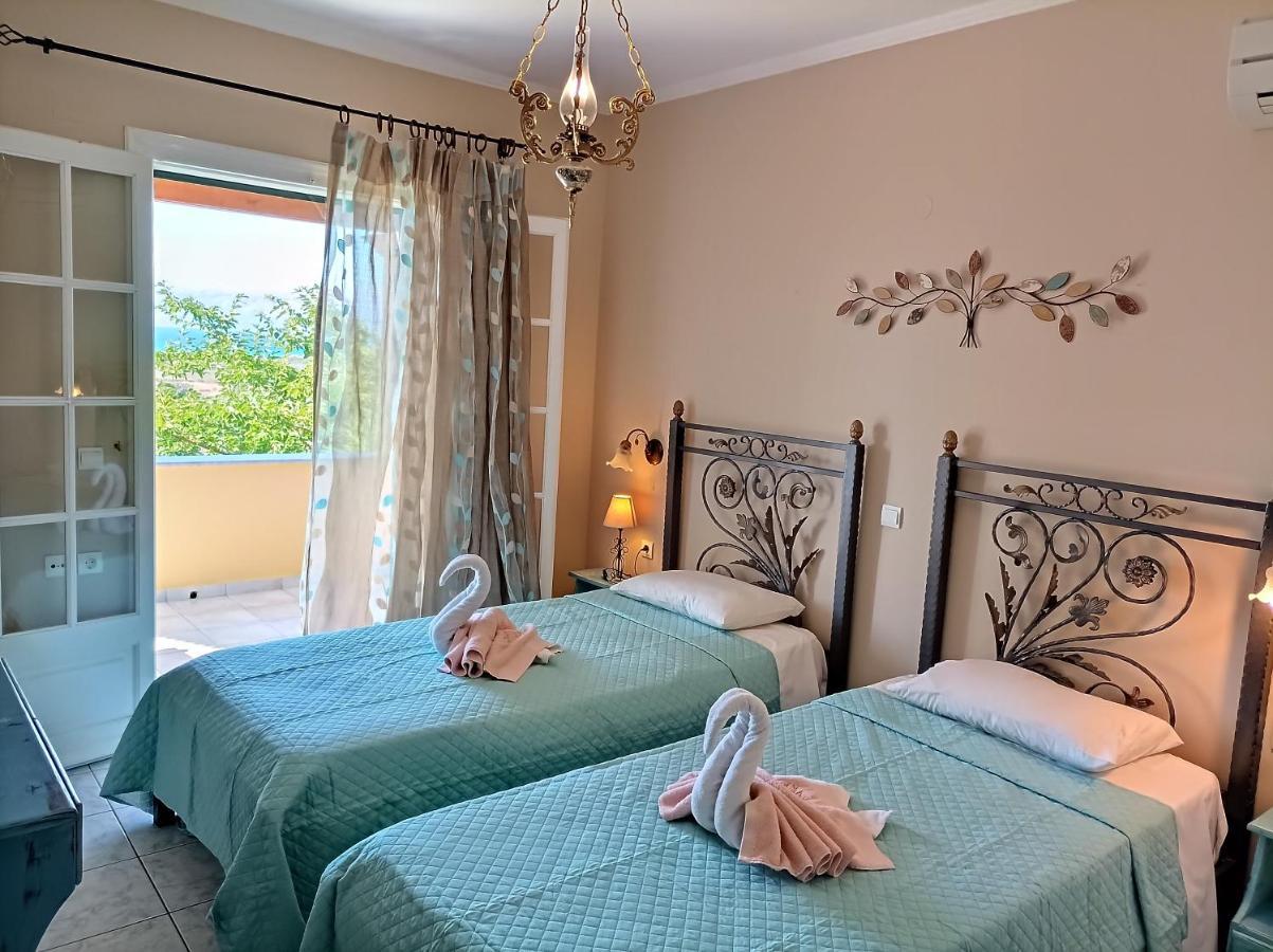 Villa Melenia Almiros Beach Esterno foto