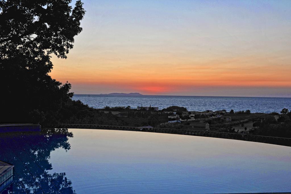 Villa Melenia Almiros Beach Esterno foto